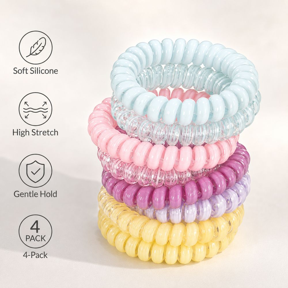 Phone Accessories For 11 Year Old Girl - Gradient Color Phone Line Hair Ring