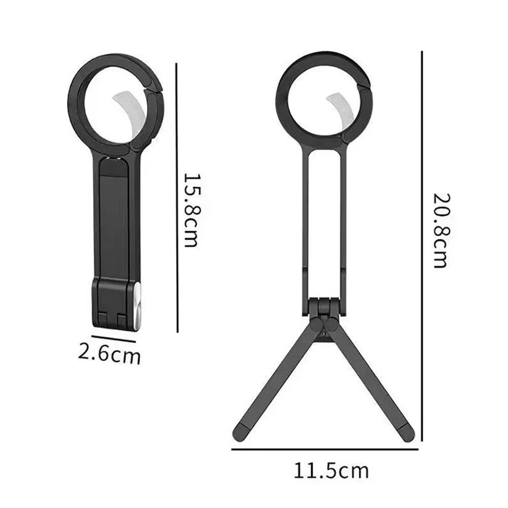 Phone Accessories For Photography - Alloy Phone Tripod Carabiner-Mounted For iPhone