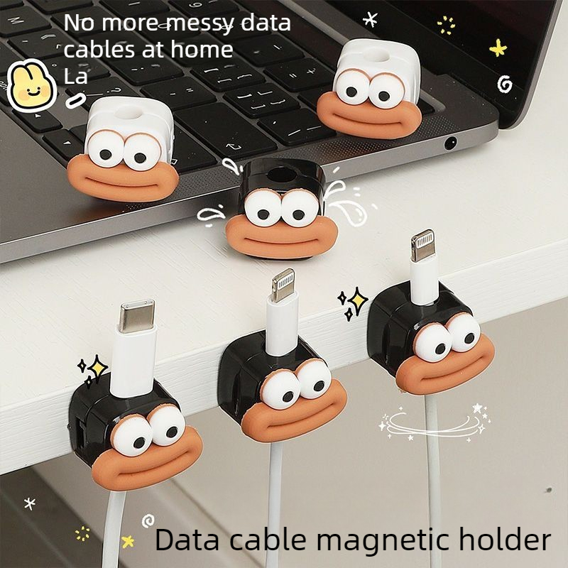 Cable Organizer Magnetic - 1/5/10pcs Magnetic Cable Clips Desk Cable