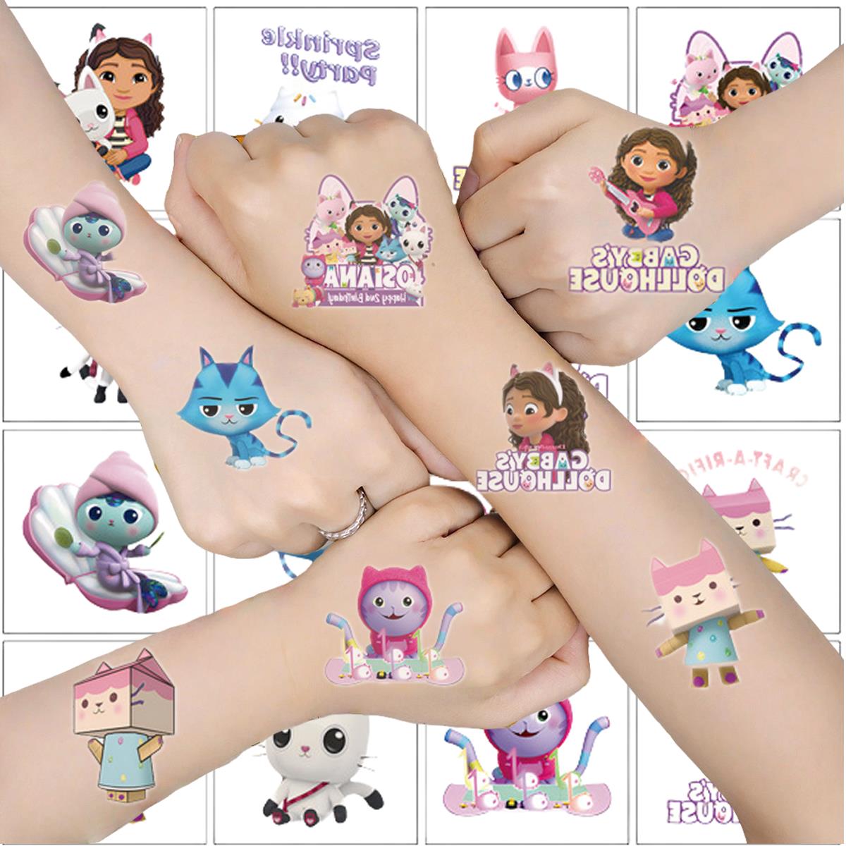 Phone Accessories For 11 Year Old Girl - Cartoon 20PCS Cute Gabby Dollhouse Cats