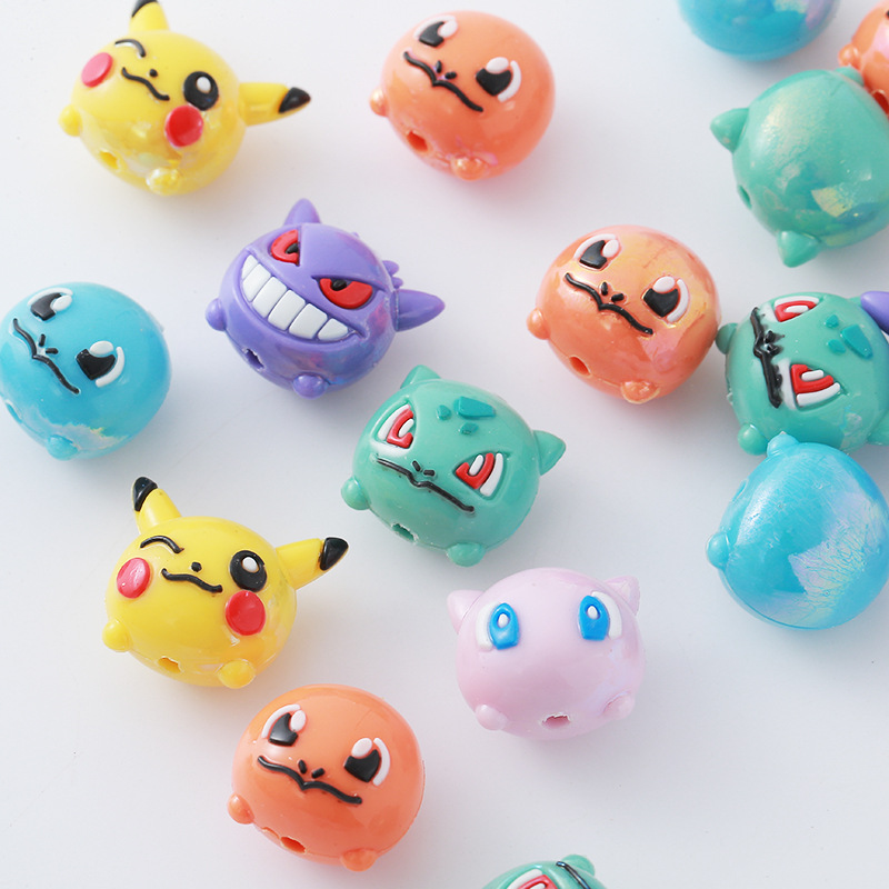 12pcs Pokémon Bead DIY Mobile  - огляд і ціна Phone Accessories Doll