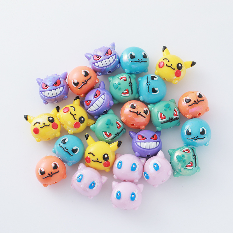 12pcs Pokémon Bead DIY Mobile  - огляд і ціна Phone Accessories Doll