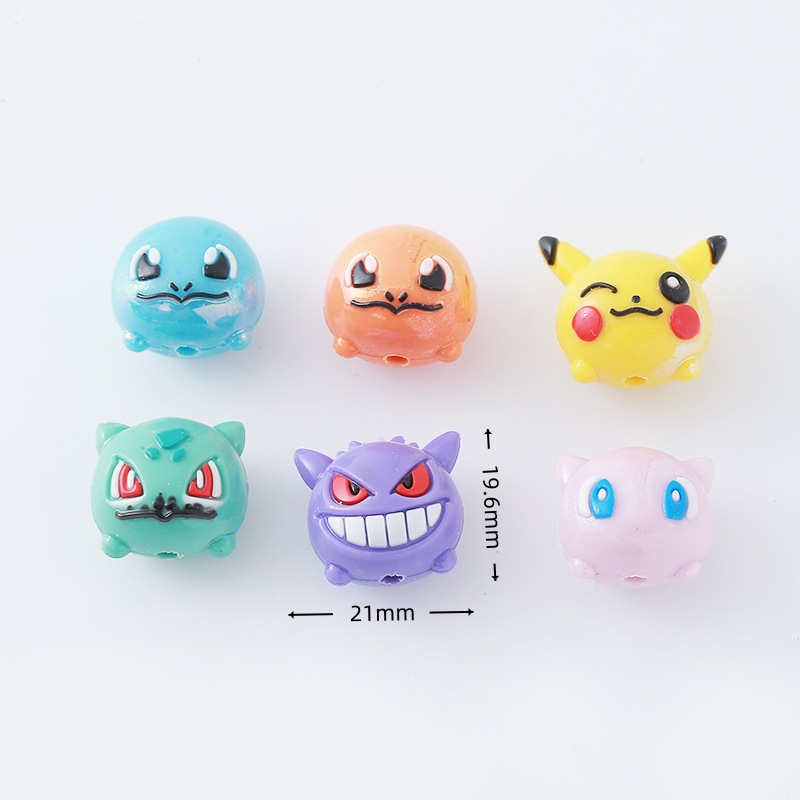 12pcs Pokémon Bead DIY Mobile  - огляд і ціна Phone Accessories Doll