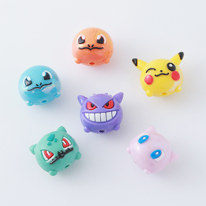 12pcs Pokémon Bead DIY Mobile  - огляд і ціна Phone Accessories Doll
