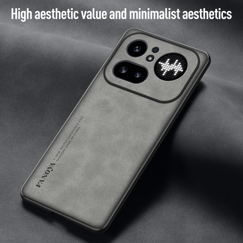Luxury Sheepskin PU Leather Ph - огляд і ціна Phone Accessories Nothing