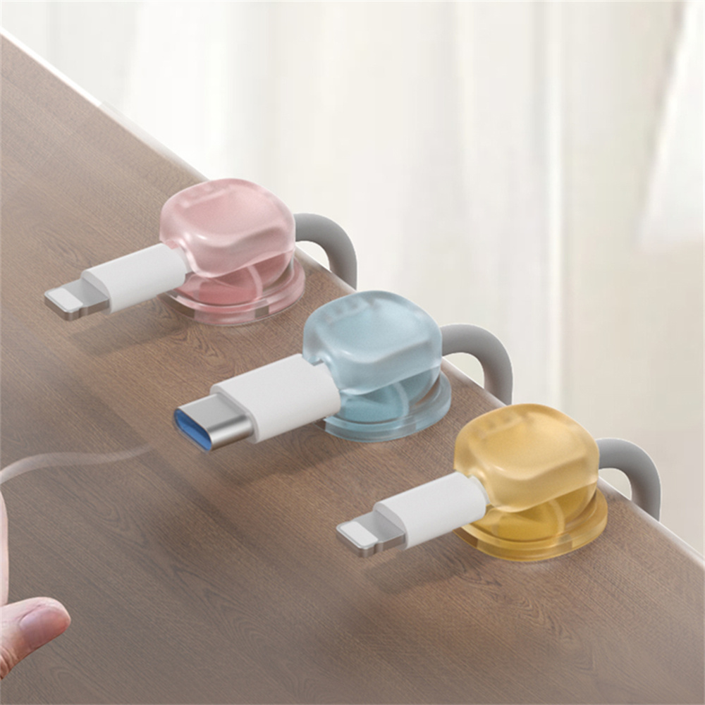 3 Transparent Color Magnetic C - огляд і ціна Cable Organizer Magnetic