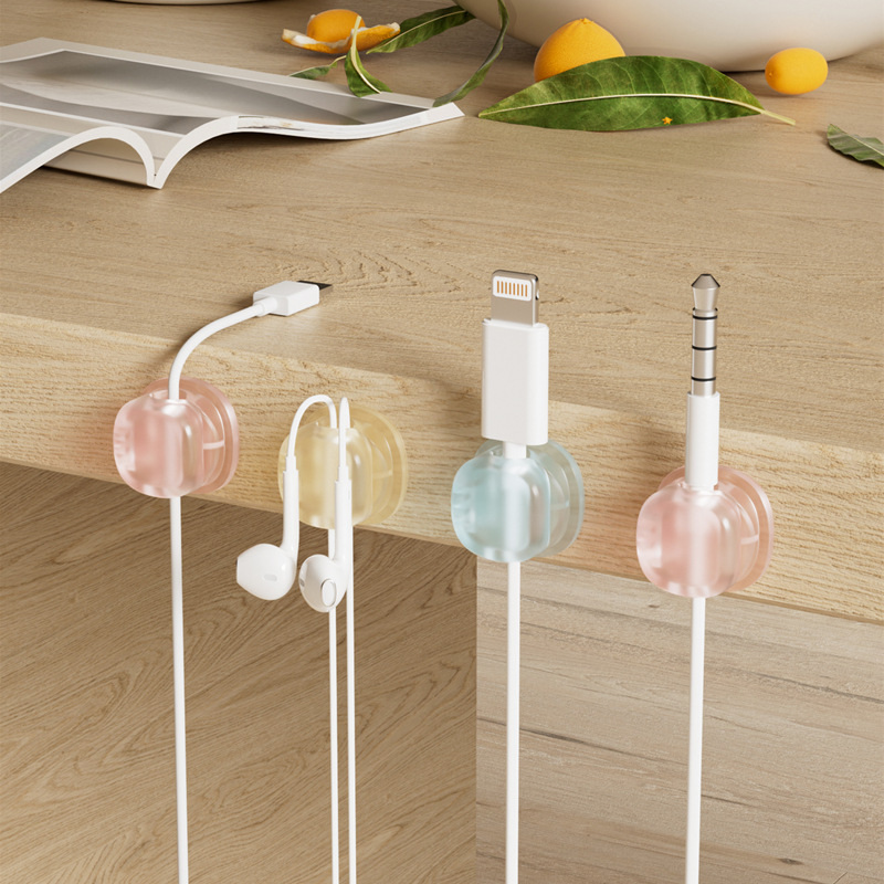 3 Transparent Color Magnetic C - огляд і ціна Cable Organizer Magnetic