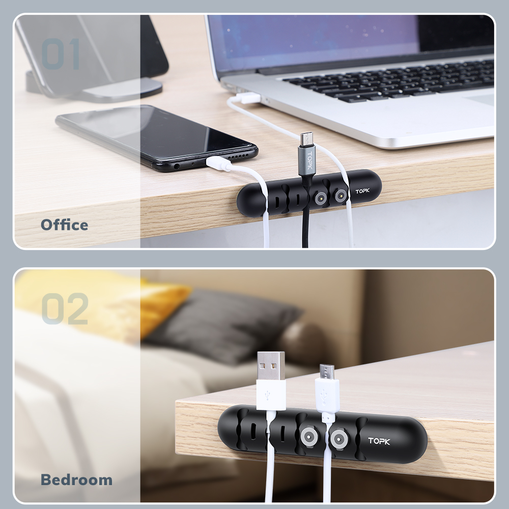 TOPK L35 Cable Organizer & Mag - огляд і ціна Cable Organizer Magnetic