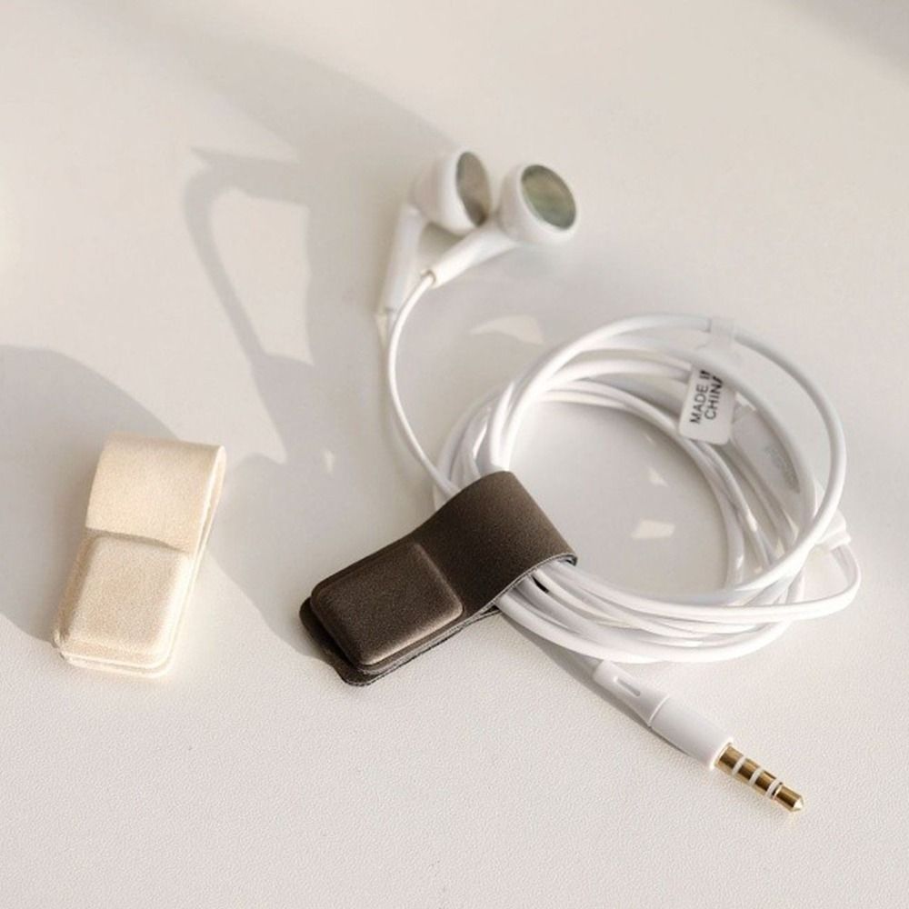 New Leather Earphone Cable Cli - огляд і ціна Cable Organizer Magnetic