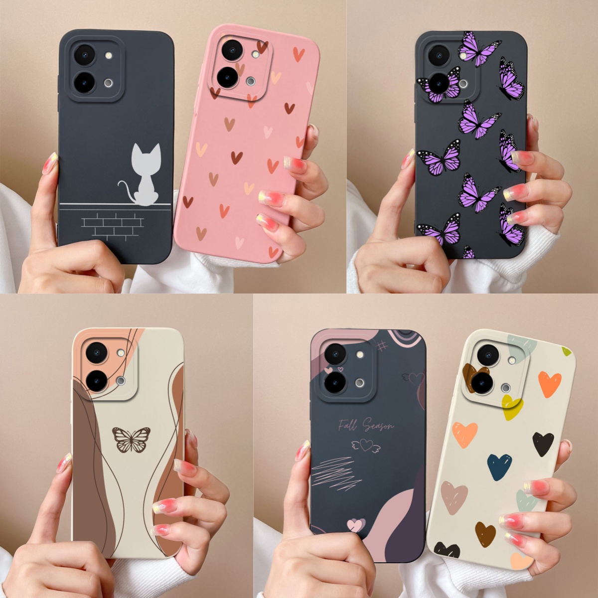 For Vivo Y28 Y28S Case Simple  - огляд і ціна Vivo Y28