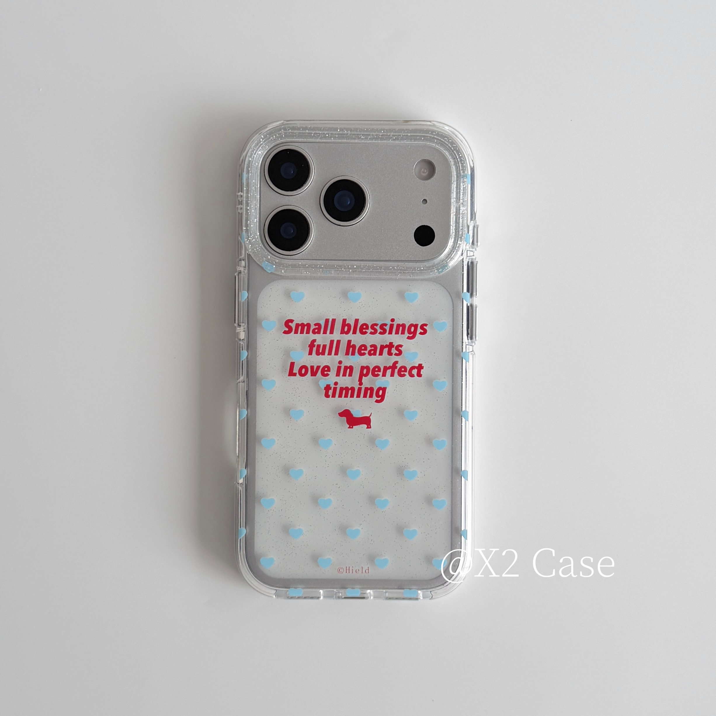 Ins Blue Love English Shining  - огляд і ціна Phone Accessories For Girls