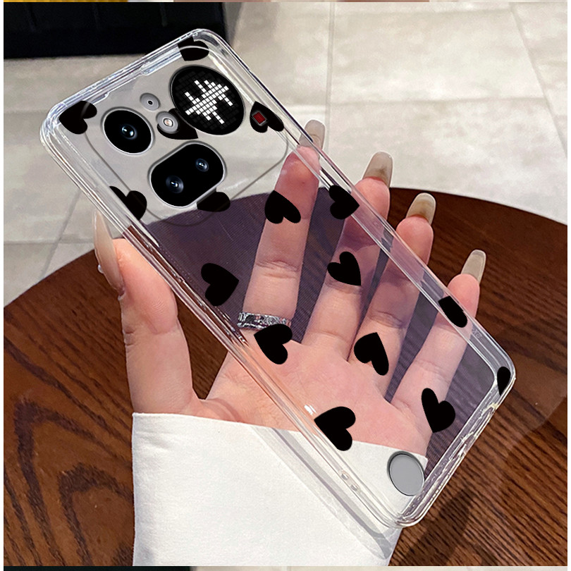 Elegant Trendy Black Love Patt - огляд і ціна Phone Accessories Nothing