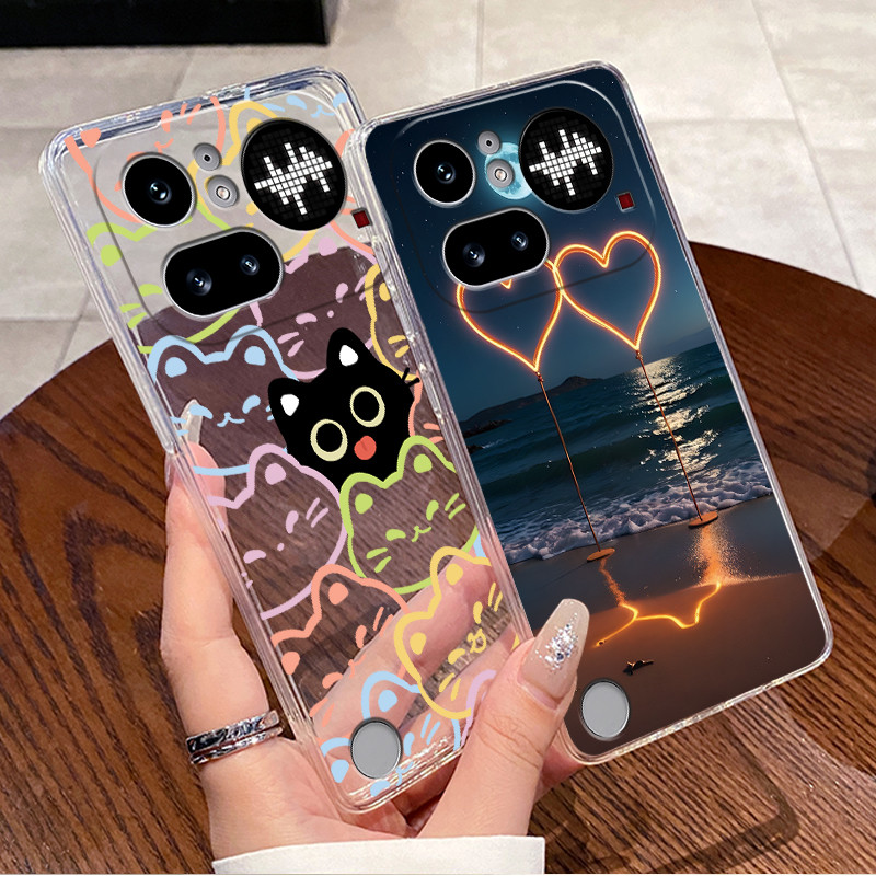 Elegant Trendy Black Love Patt - огляд і ціна Phone Accessories Nothing