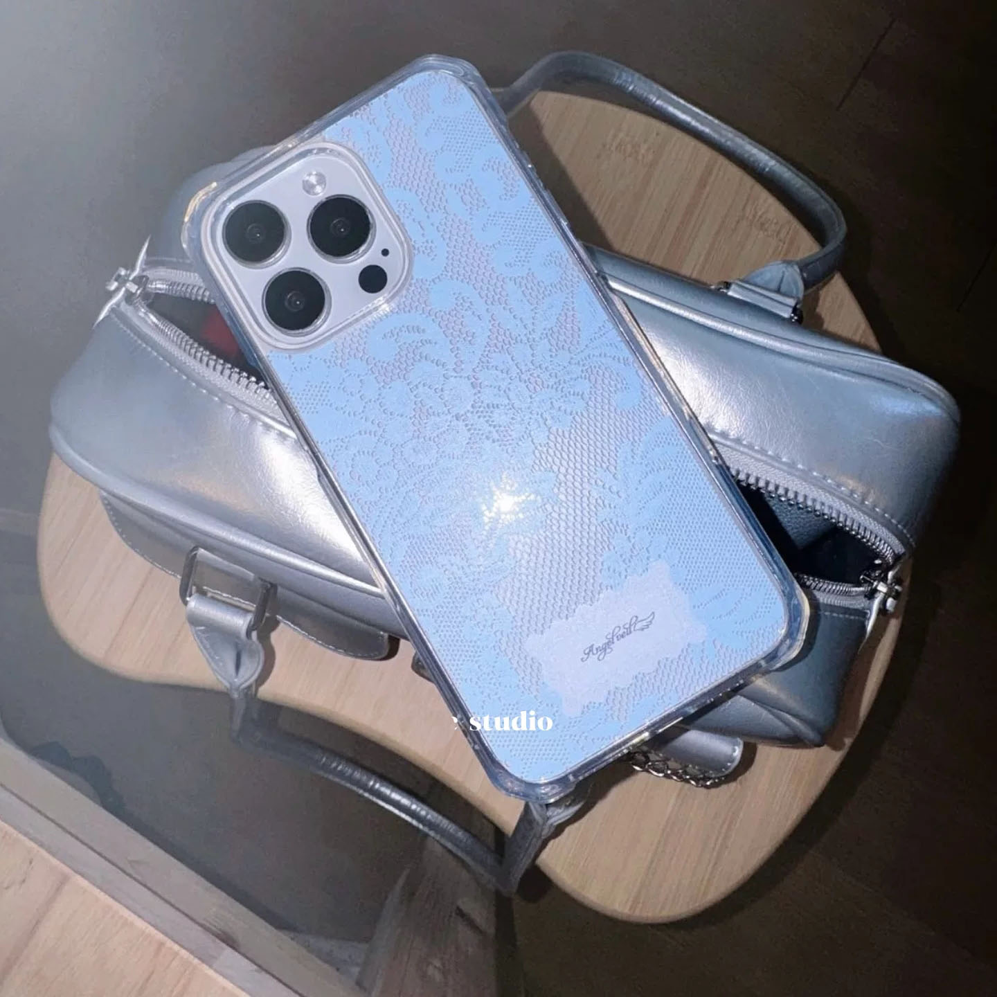 Korean Ins Colored Lace Sweet  - огляд і ціна Phone Accessories For Girls
