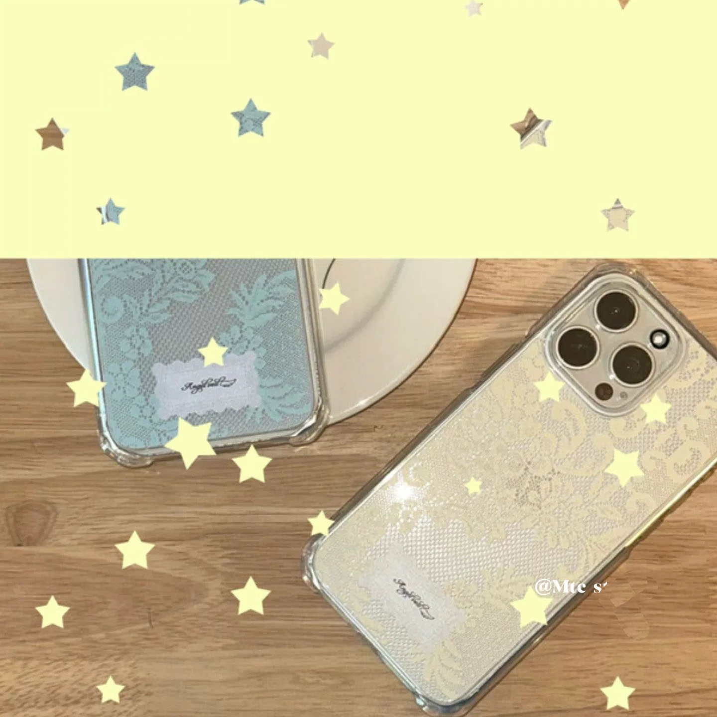 Korean Ins Colored Lace Sweet  - огляд і ціна Phone Accessories For Girls