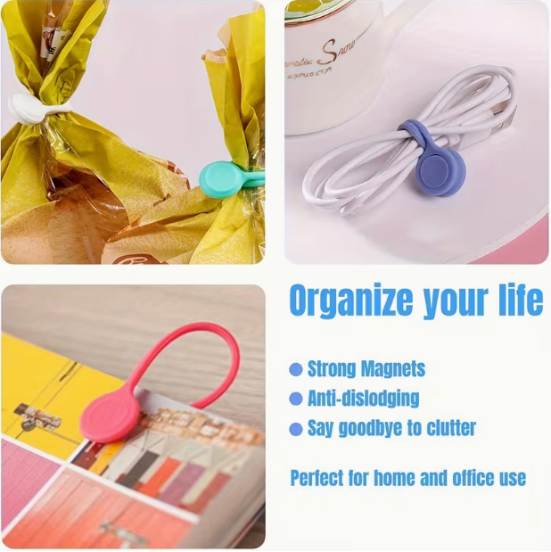 3pcs Magnetic charging cable o - огляд і ціна Cable Organizer Magnetic
