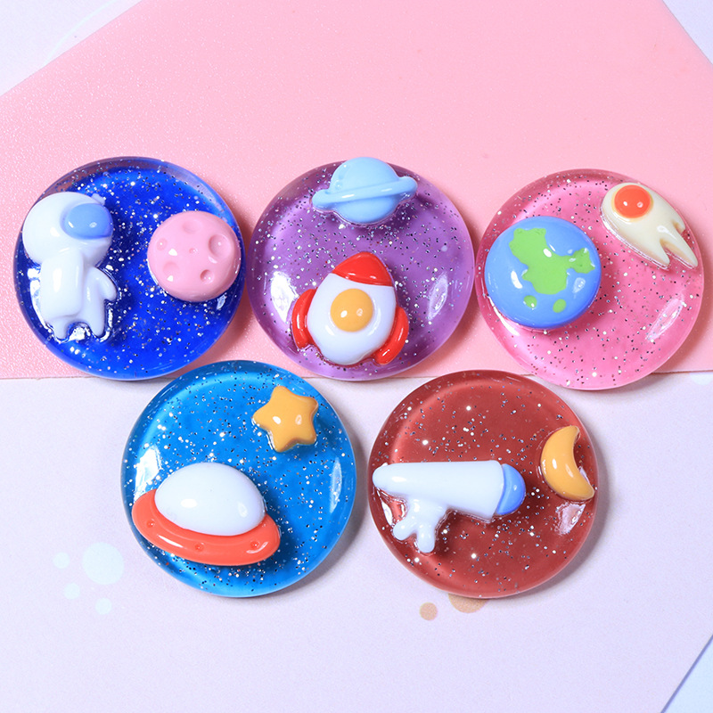 10pcs Resin Universe Space Cab - огляд і ціна Phone Accessories Wholesale Suppliers