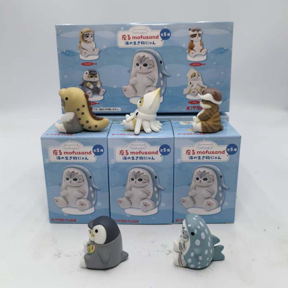 Mofusand Shark Cat Figure Toy  - огляд і ціна Phone Accessories Doll