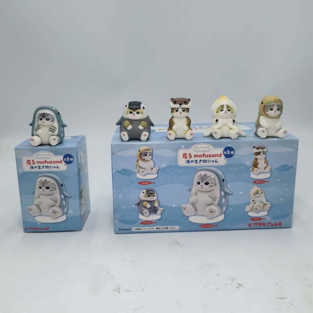 Mofusand Shark Cat Figure Toy  - огляд і ціна Phone Accessories Doll