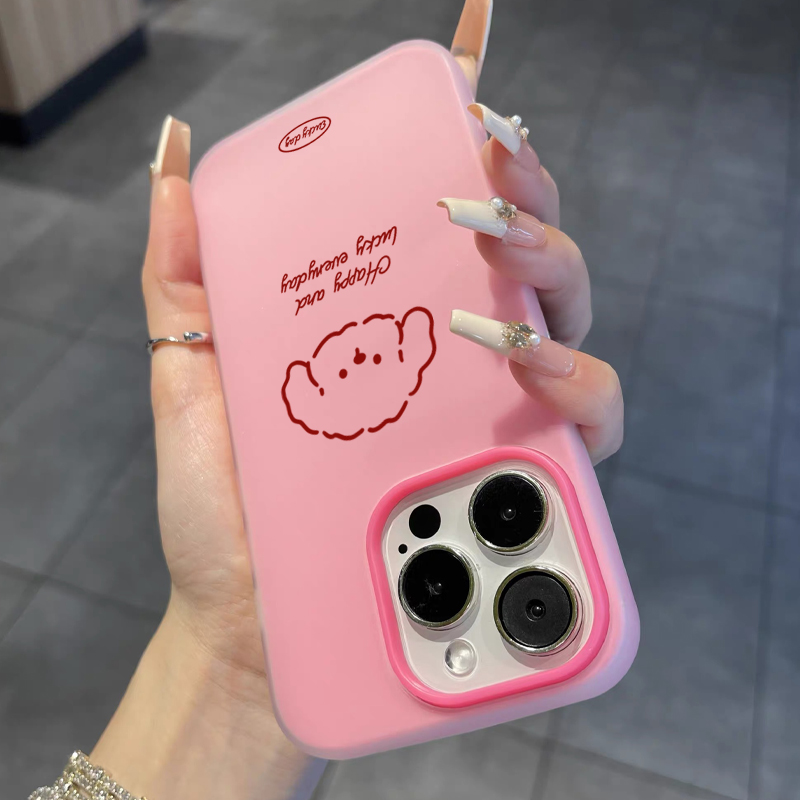 Cute Line Puppy Pattern Phone  - огляд і ціна Samsung Galaxy A55
