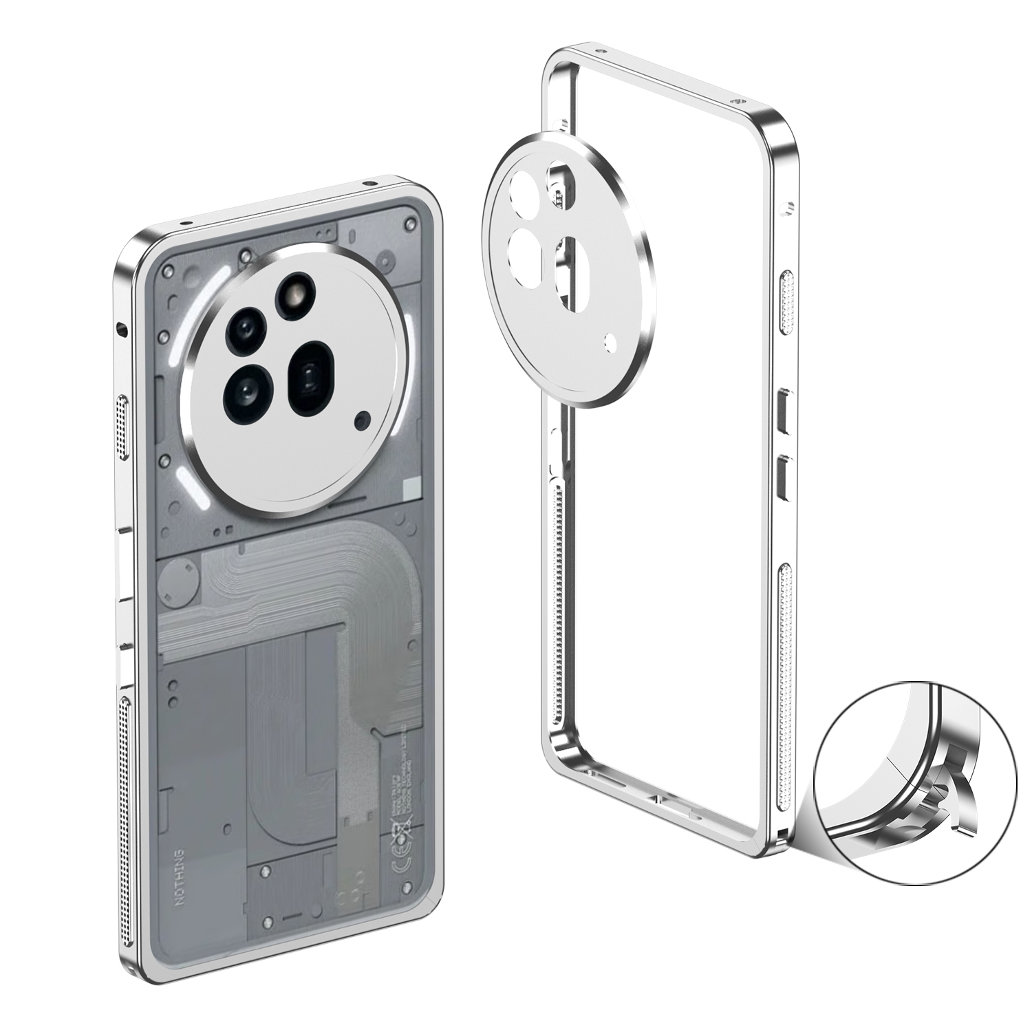 Luxury Bumper Case For Nothing - огляд і ціна Phone Accessories Nothing