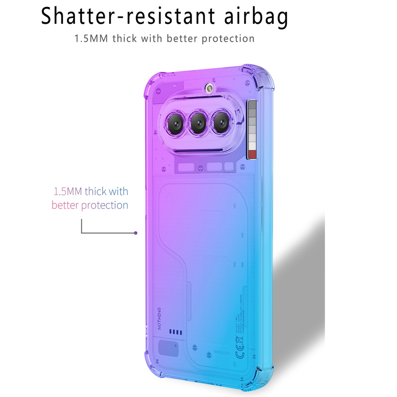 Four-corners Shockproof Gradie - огляд і ціна Phone Accessories Nothing