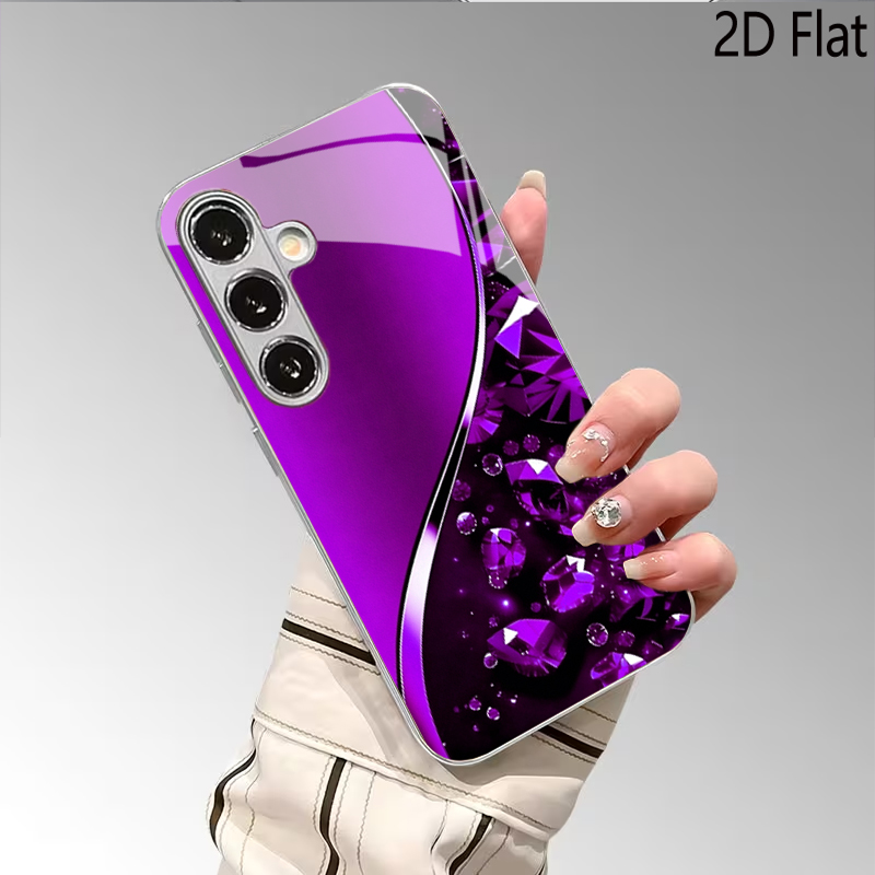 Purple Gemstone Background for - огляд і ціна Samsung Galaxy A55