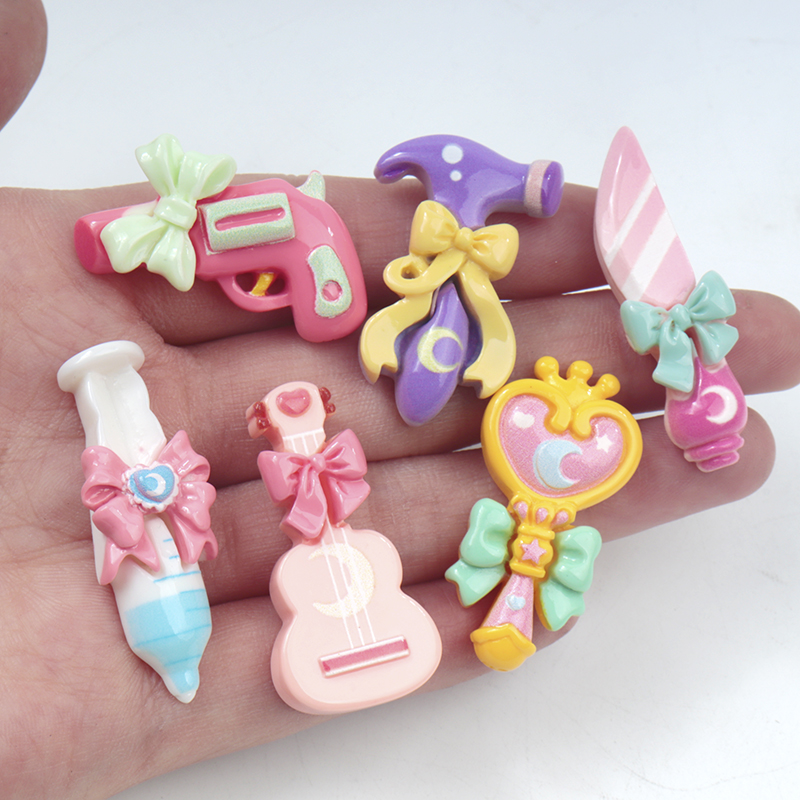 10/100PCS Resin Accessories Gi - огляд і ціна Phone Accessories For 11 Year Old Girl