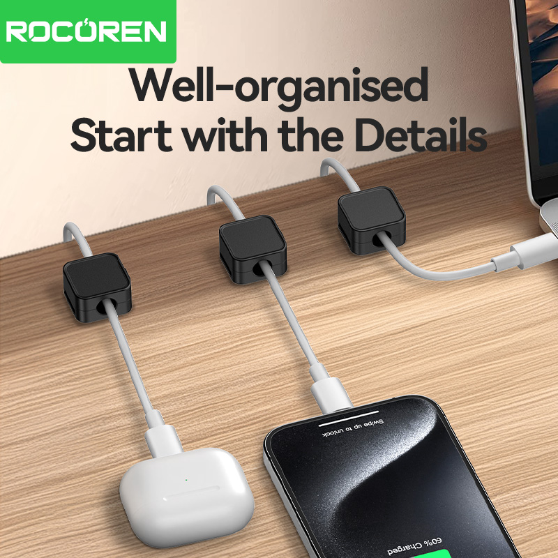 Rocoren magnetic cable clamp c - огляд і ціна Cable Organizer Magnetic