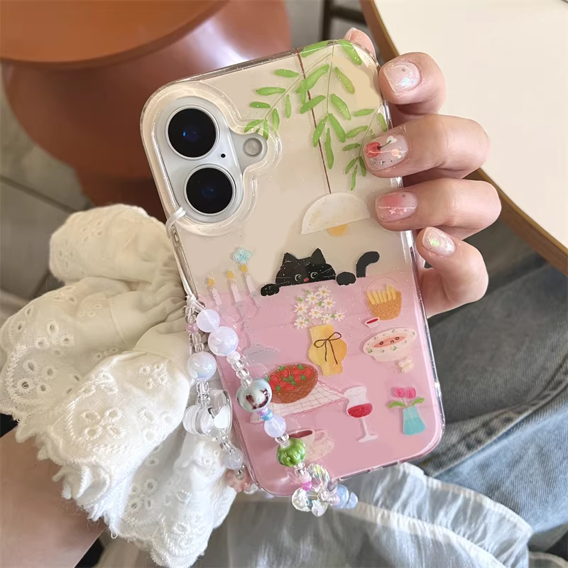 Ins Girl Cute Dining Table Lit - огляд і ціна Phone Accessories For Girls