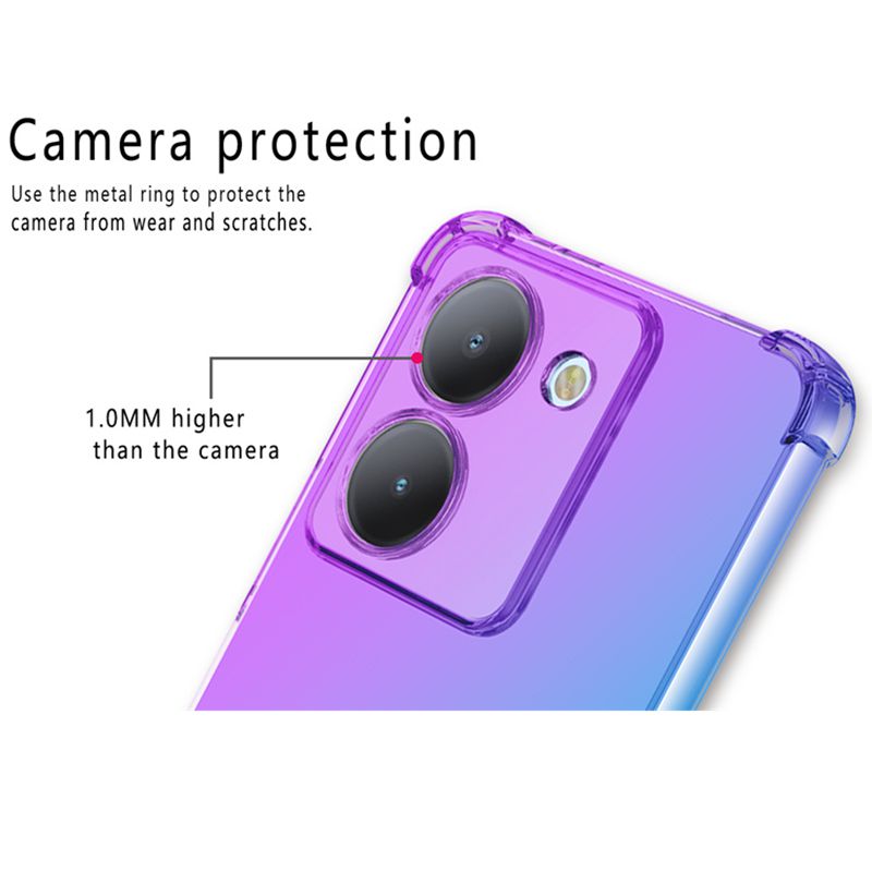 Shockproof Gradient TPU Case f - огляд і ціна Vivo Y28