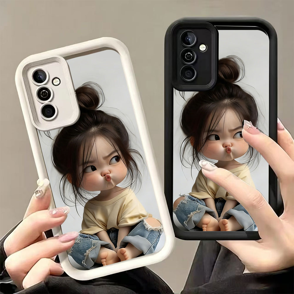 Meatball Head Girl Silicone Sh - огляд і ціна Phone Accessories For Girls