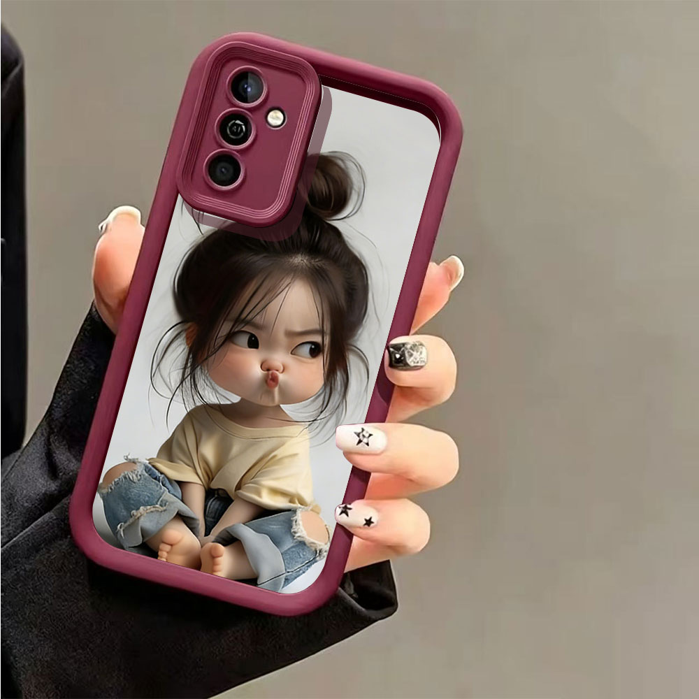 Meatball Head Girl Silicone Sh - огляд і ціна Phone Accessories For Girls