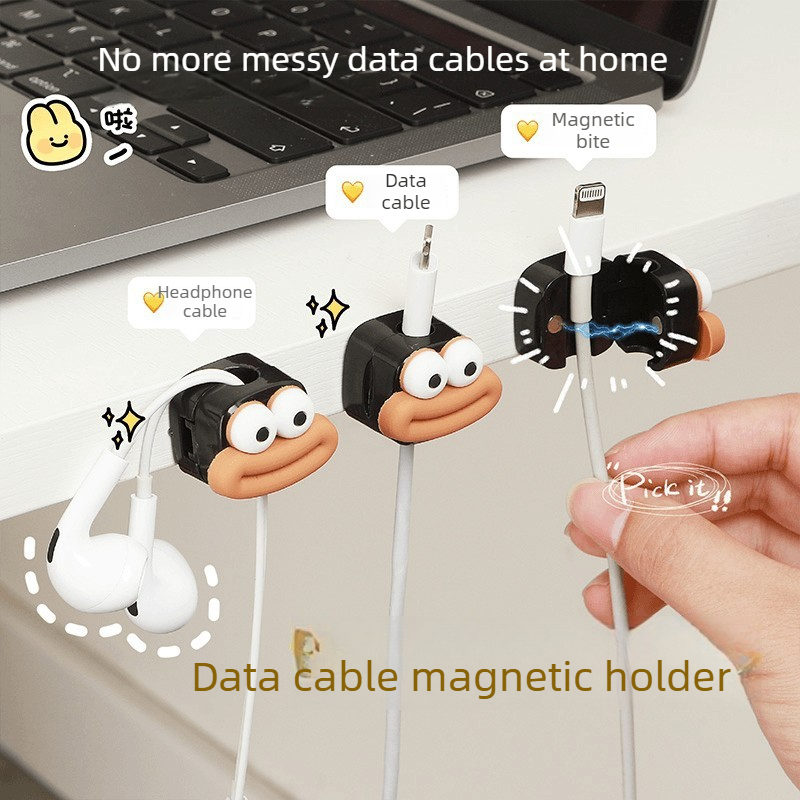 1/5/10pcs Magnetic Cable Clips - огляд і ціна Cable Organizer Magnetic