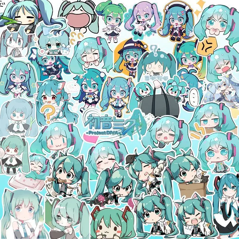 10-50-100PCS Kawaii HatsuneMik - огляд і ціна Phone Accessories Under 50