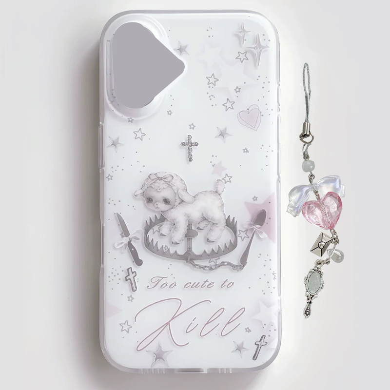 Y2k Korean INS Creative Cute P - огляд і ціна Phone Accessories For Girls