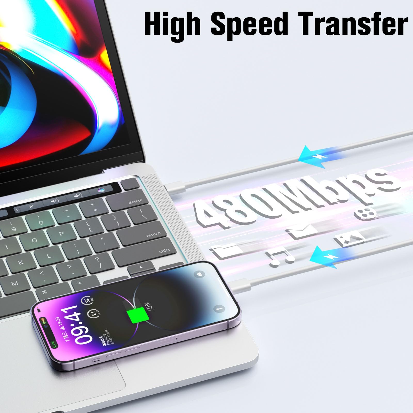 PD 30W For Apple iPhone Type C - огляд і ціна Phone Accessories Nothing