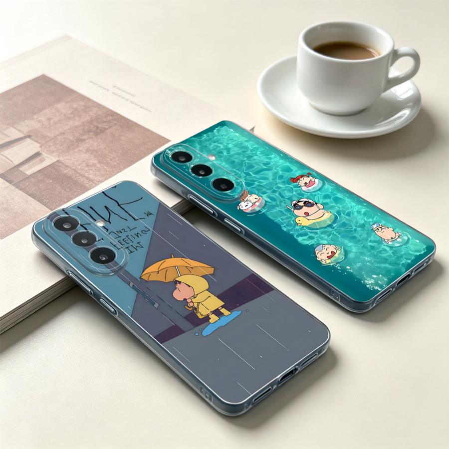 Yellow Umbrella Boy Phone Cove - огляд і ціна Samsung Galaxy A55