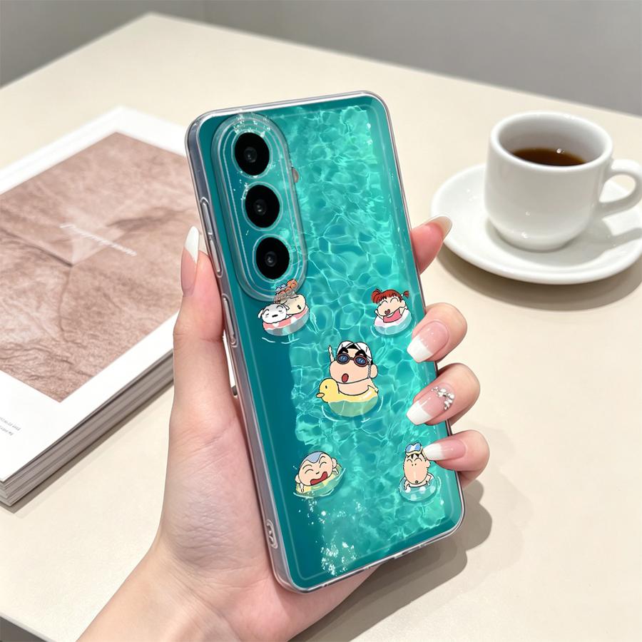 Yellow Umbrella Boy Phone Cove - огляд і ціна Samsung Galaxy A55
