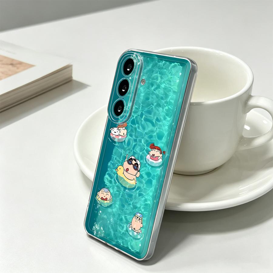 Yellow Umbrella Boy Phone Cove - огляд і ціна Samsung Galaxy A55