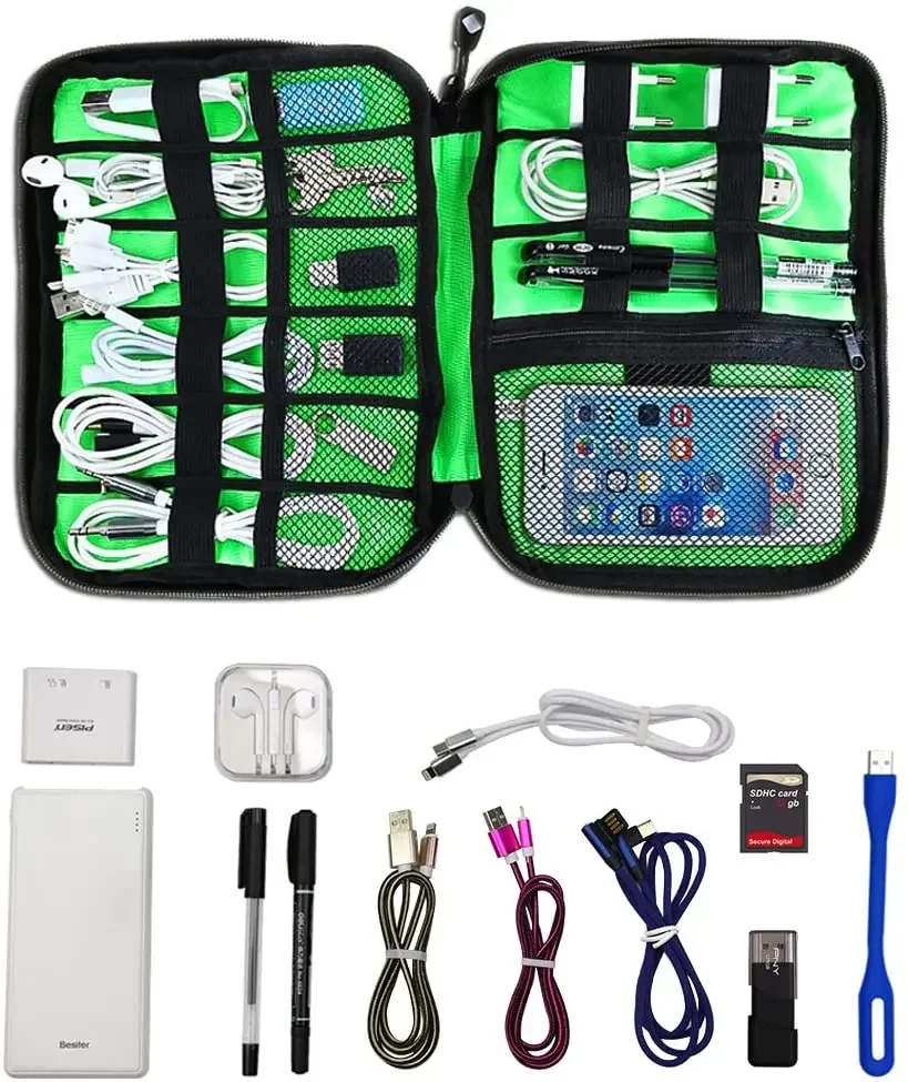 Cable Organizer Storage Bags S - огляд і ціна Usb Data Cable